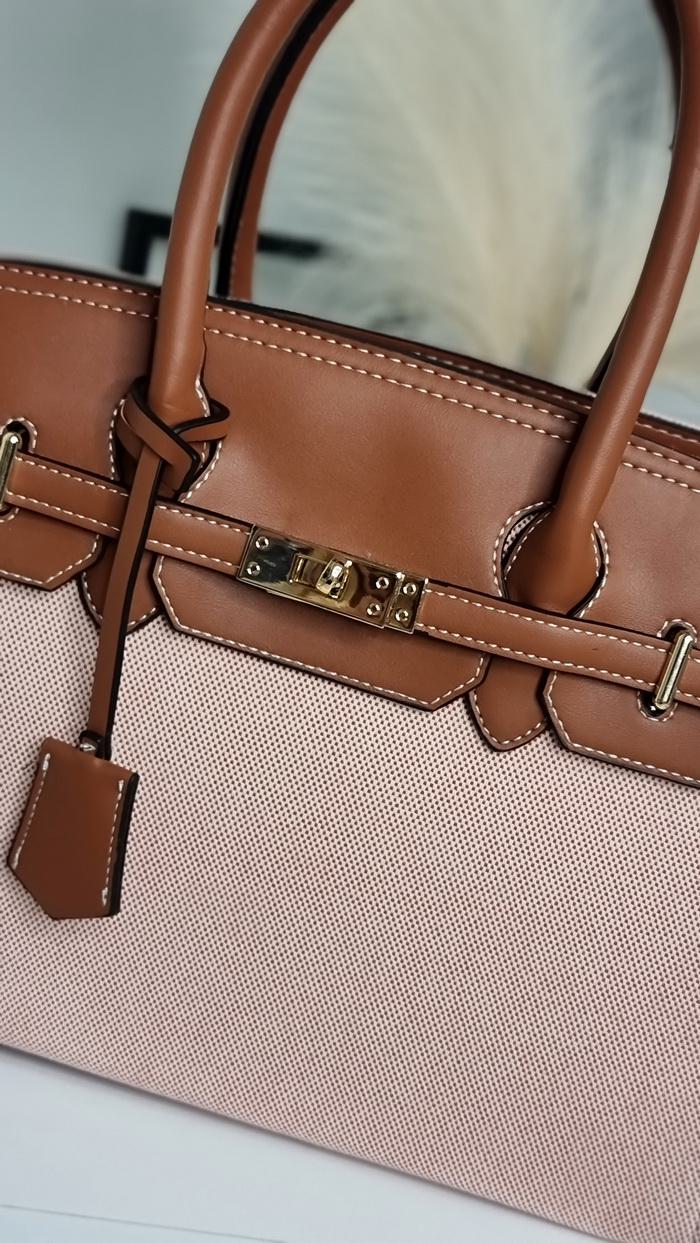 Τσάντα χειρός Κόκκινο-Ταμπά Τσάντα χειρός Κόκκινο-Ταμπά