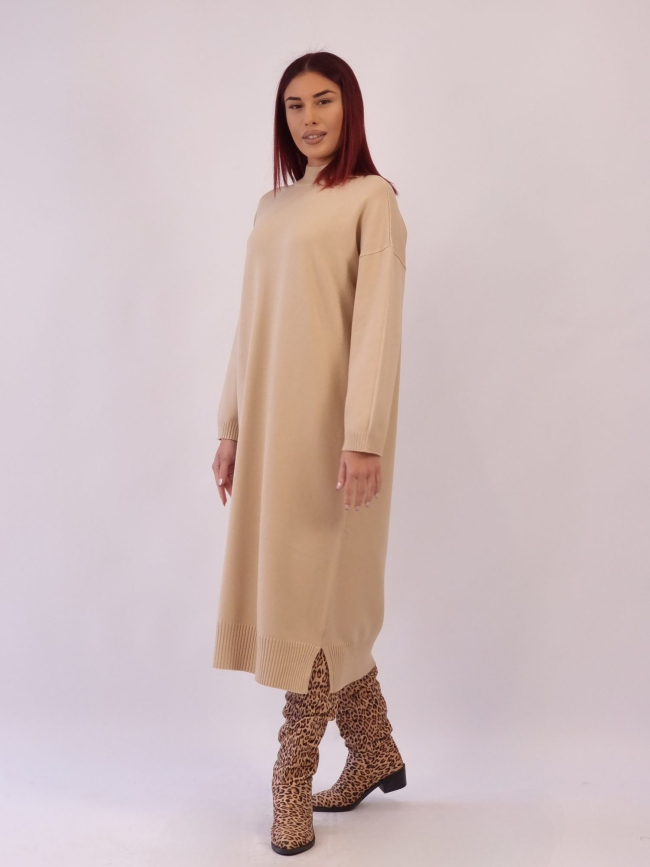 Φόρεμα Πλεκτό Lupeto - Μπεζ