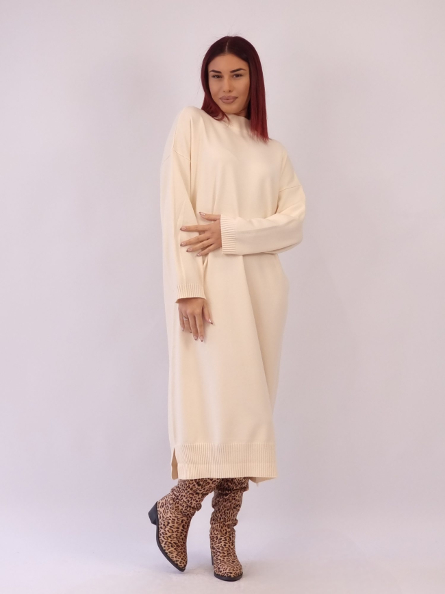 Φόρεμα Πλεκτό Lupeto - Μπεζ