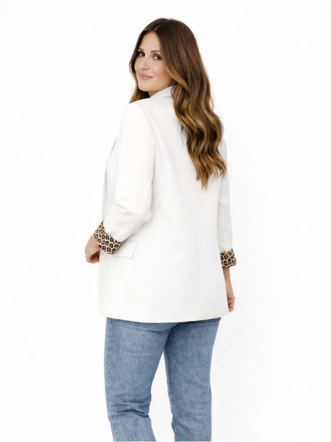 Σακάκι Με Βάτες animal print-Γκρι Σακάκι Με Βάτες animal print-Γκρι