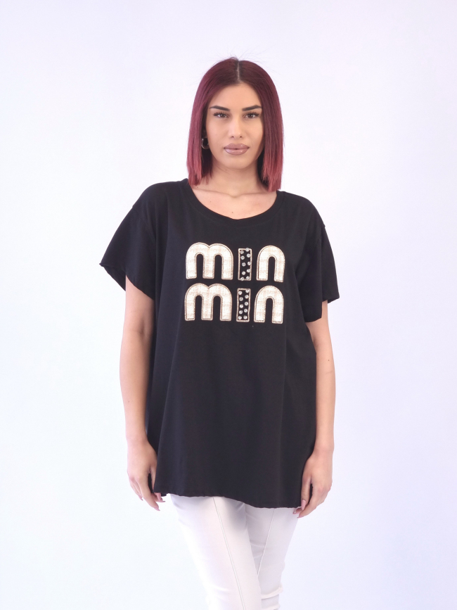 Μπλούζα MIU MIU-Μαύρο