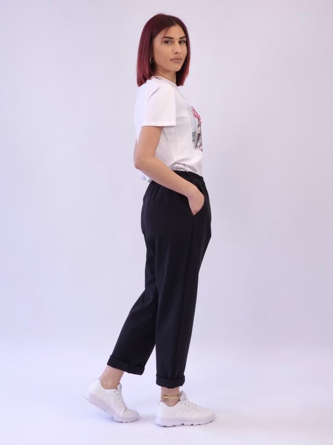 Παντελόνι ποντοστόφα ψηλόμεσο-Μαύρο