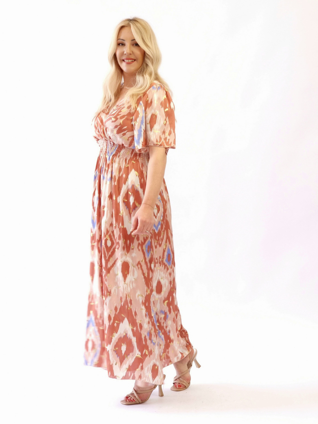 Φόρεμα μάξι φλοράλ -Εκάι