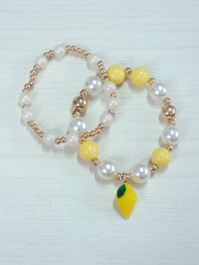 Βραχιόλι ελαστικό λενόνι