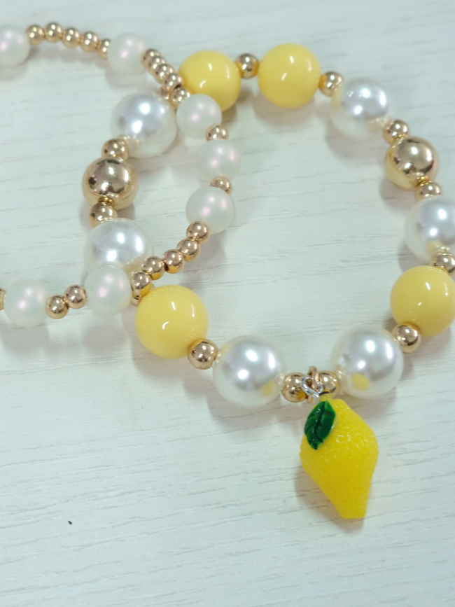 Βραχιόλι ελαστικό λενόνι