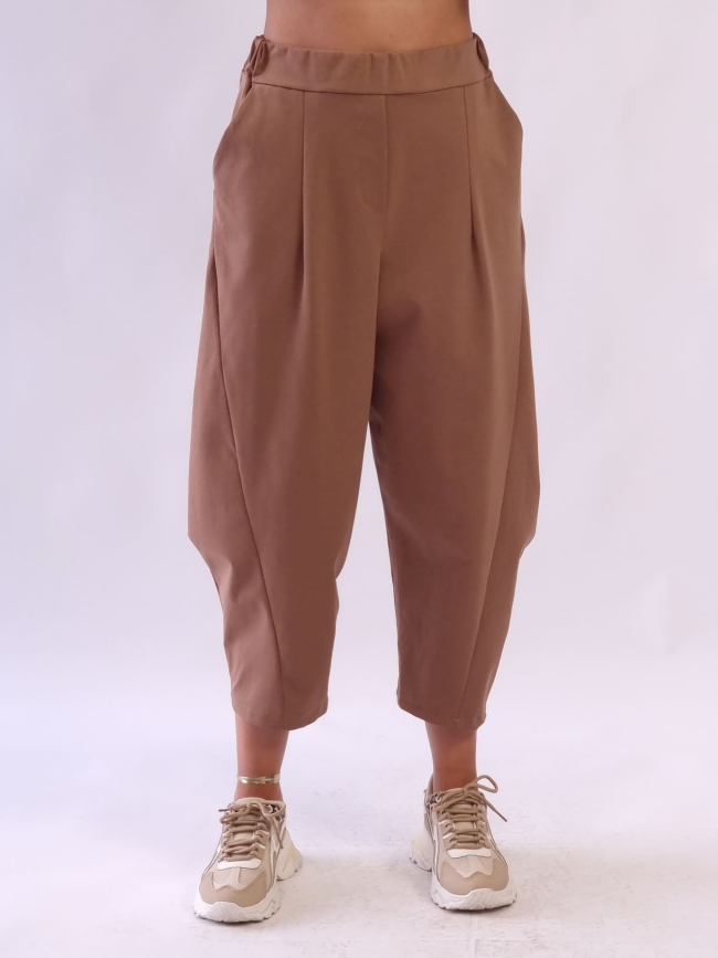 Γυναικείο παντελόνι με λάστιχο στη μέση Ταμπά