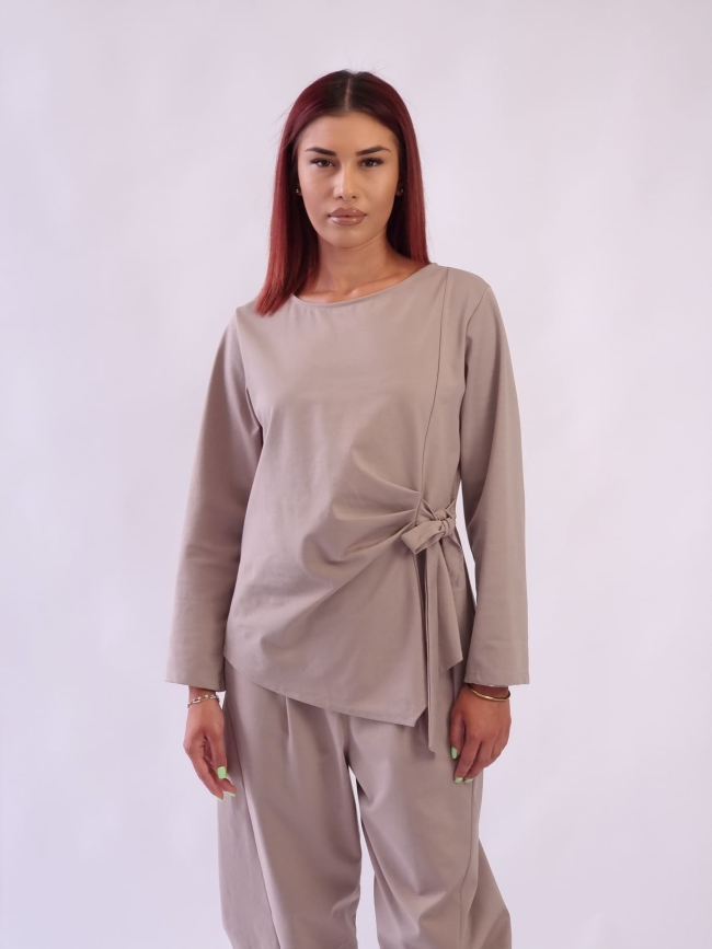 Γυναικεία μπλούζα ποντοστόφα Ταουπέ