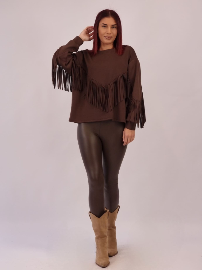 Μπλούζα Κρόσσια Ποντοστόφα - Σοκολά