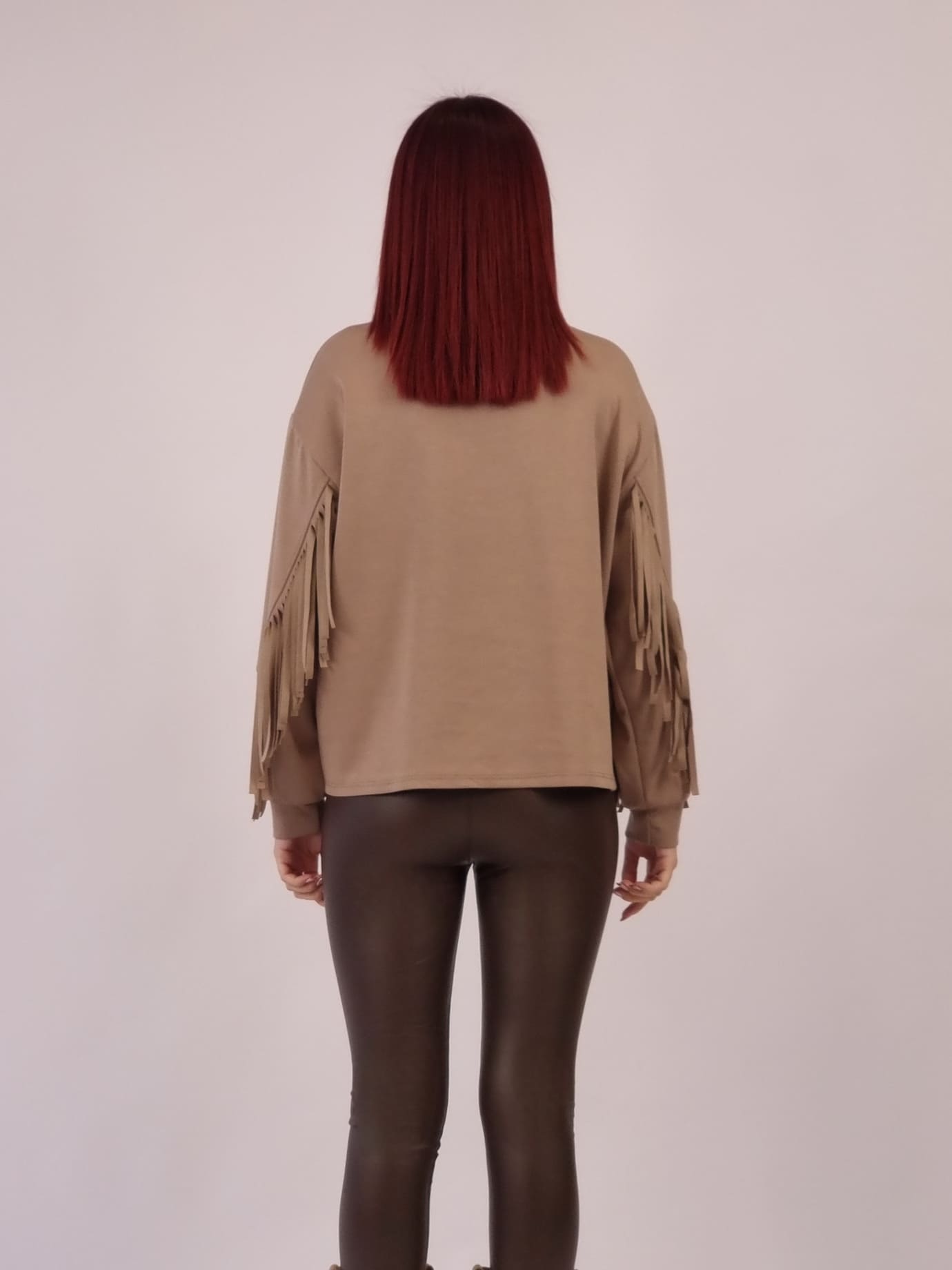 Μπλούζα Κρόσσια Ποντοστόφα - Μπέζ Μπλούζα Κρόσσια Ποντοστόφα - Μπέζ