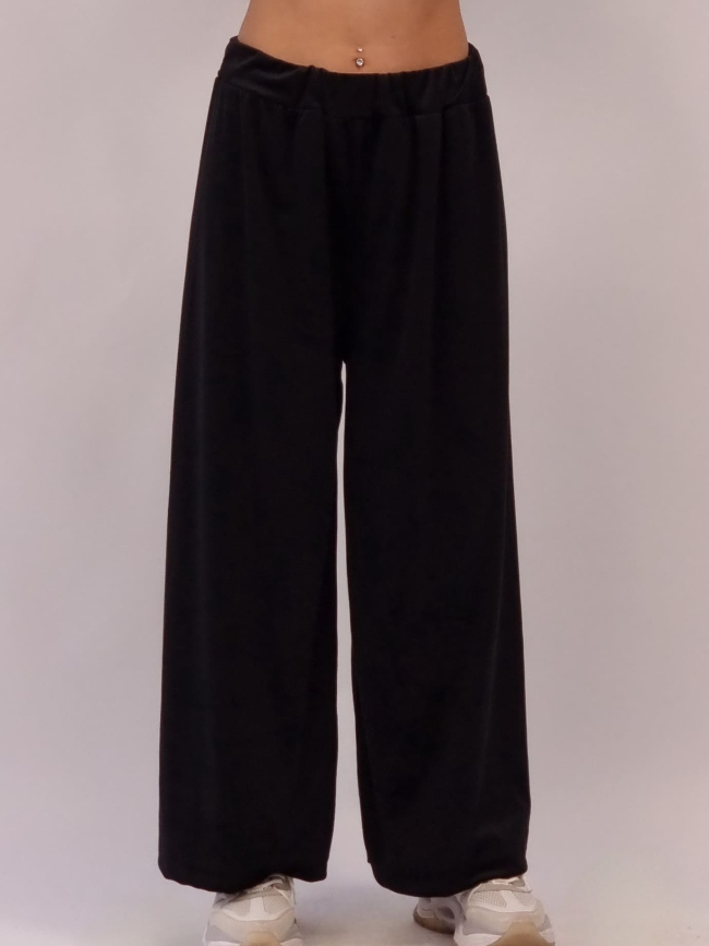 Παντελόνι Velvet Οversized - Μαύρο