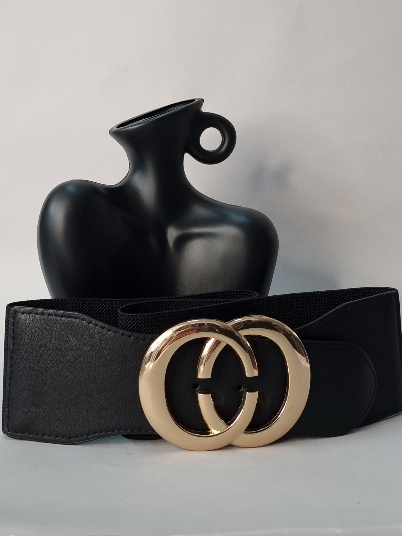 Ζώνη Ελαστική CG αγκράφα -Ασημί Ζώνη Ελαστική CG αγκράφα -Ασημί