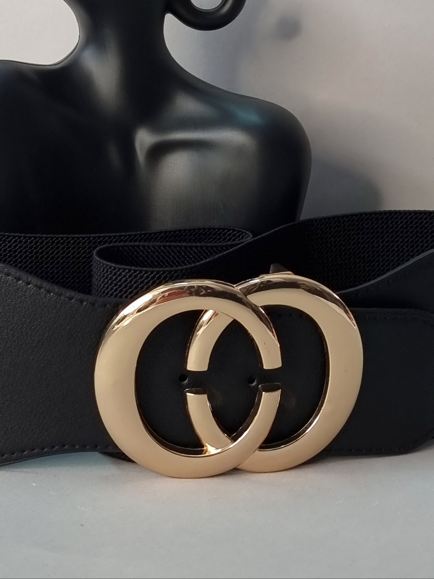 Ζώνη Ελαστική CG αγκράφα -Ασημί Ζώνη Ελαστική CG αγκράφα -Ασημί