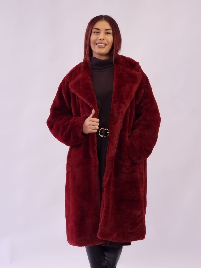 Γούνα Οικολογική με Κλίπ - Ανοικτό Μπέζ Γούνα Οικολογική με Κλίπ - Ανοικτό Μπέζ