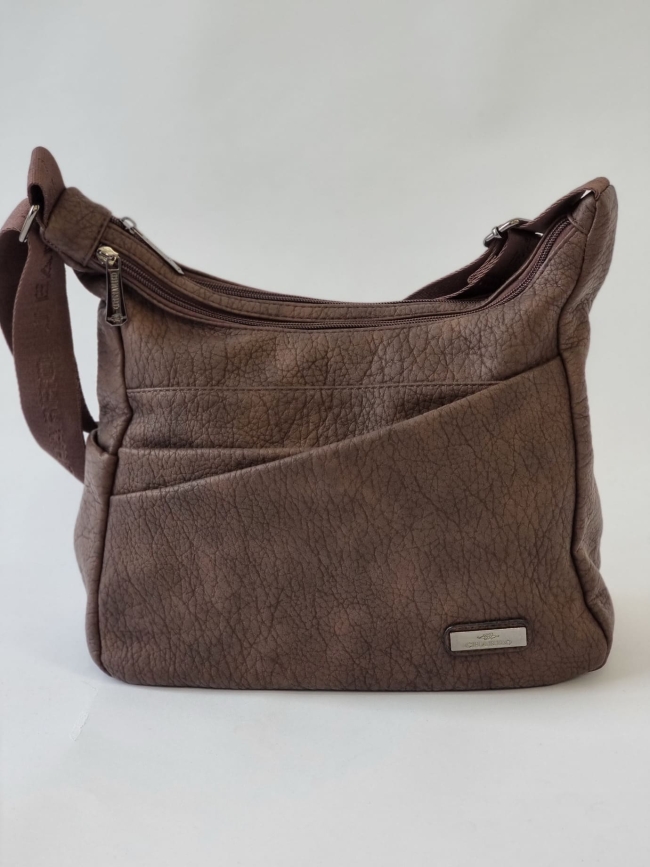 Τσάντα Ώμου Μαλακή - Καφέ Τσάντα Ώμου Μαλακή - Καφέ