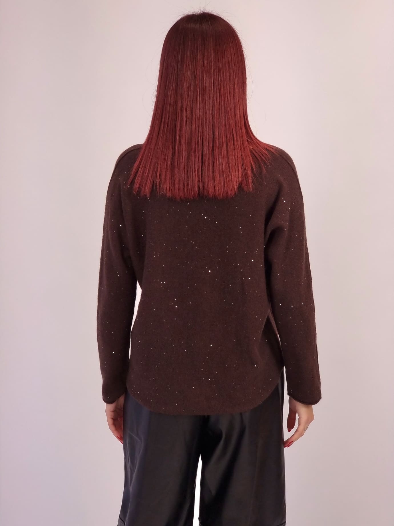 Μπλούζα Πλεκτή Με Παγιέτα- Μαύρο Μπλούζα Πλεκτή Με Παγιέτα- Μαύρο