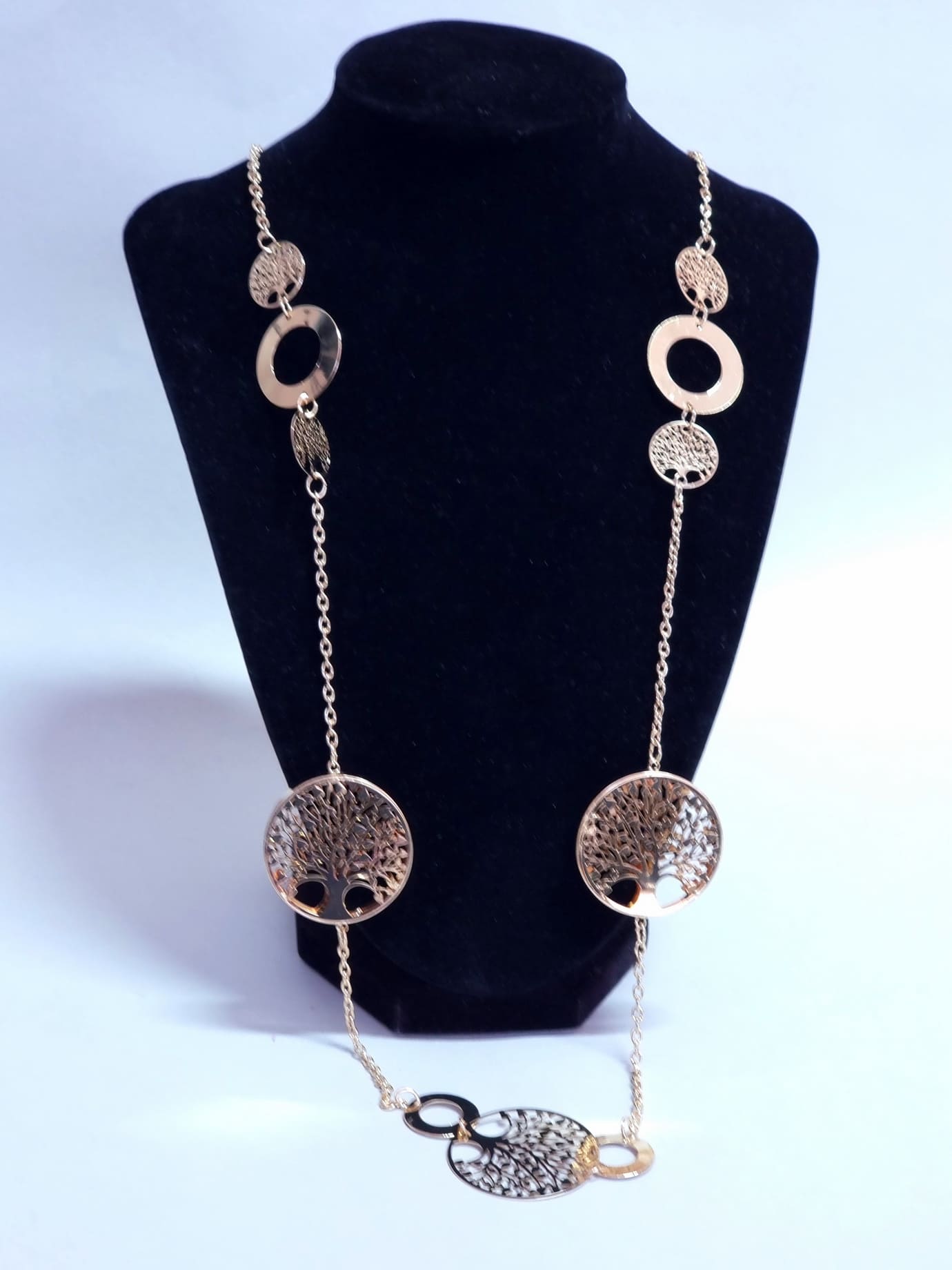 Κολιέ Μακρύ Δέντρο της Ζωής- Χρυσό Κολιέ Μακρύ Δέντρο της Ζωής- Χρυσό