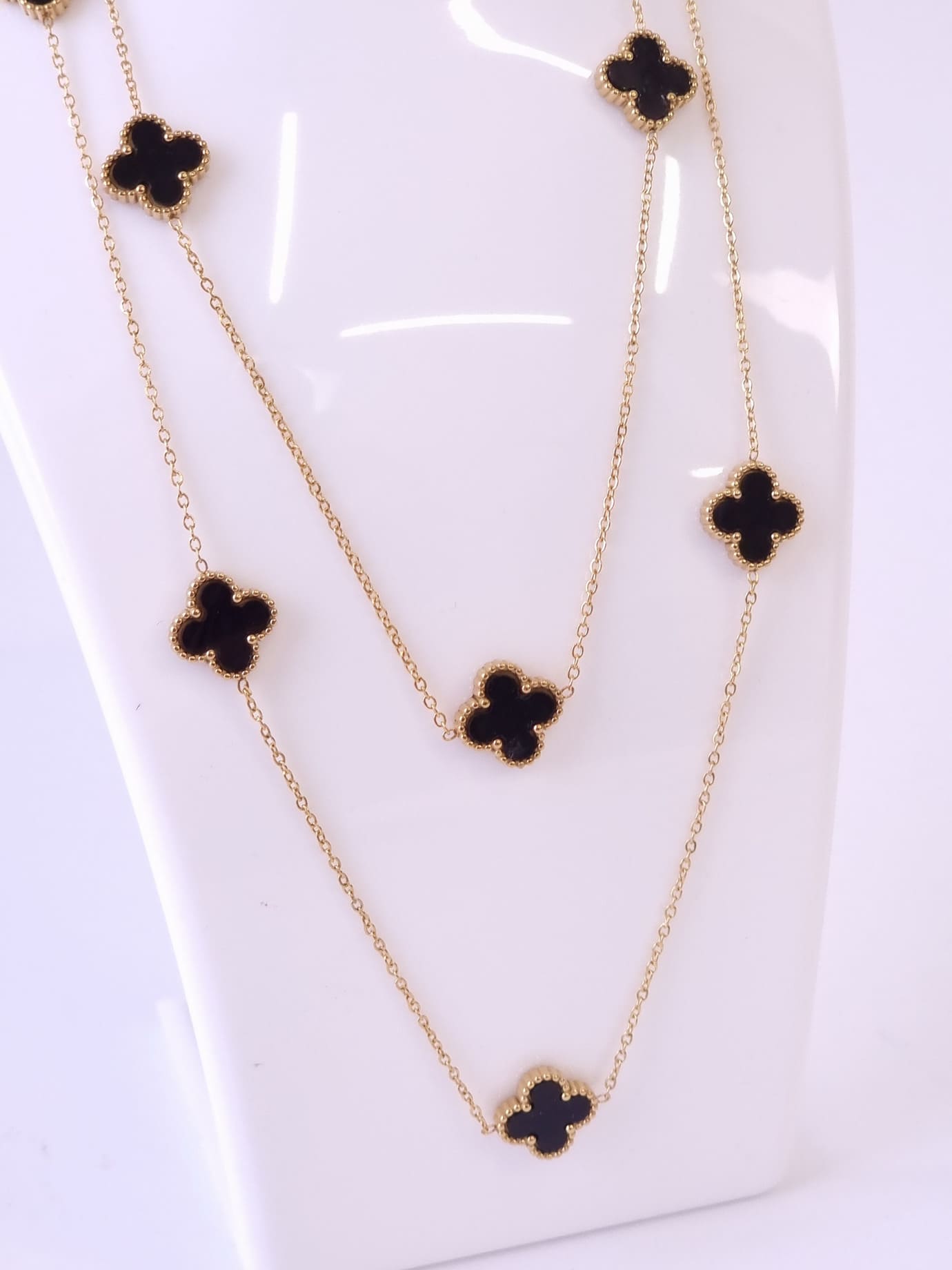 Κολιέ Ατσάλι Μακρύ Σταυρουδάκια Κολιέ Ατσάλι Μακρύ Σταυρουδάκια