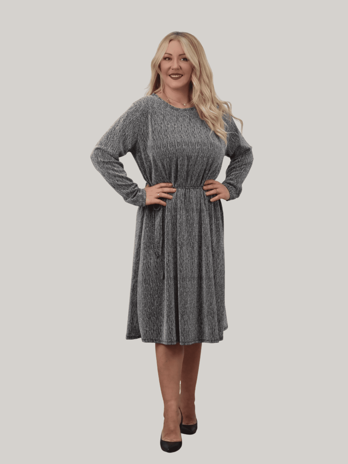 Φόρεμα Μάντι Λούρεξ -Ασημί Φόρεμα Μάντι Λούρεξ -Ασημί