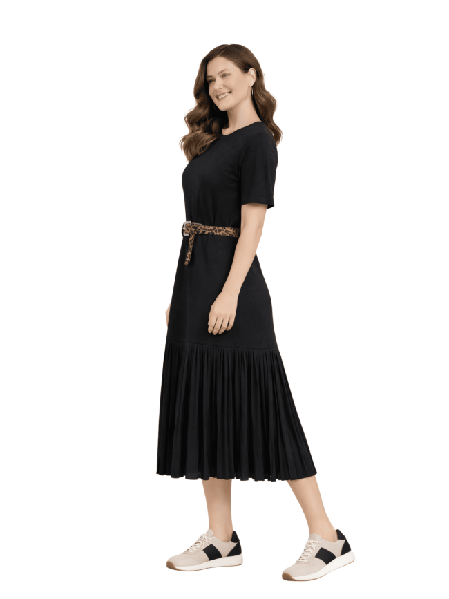 Φόρεμα Κρόσσια-Μαύρο