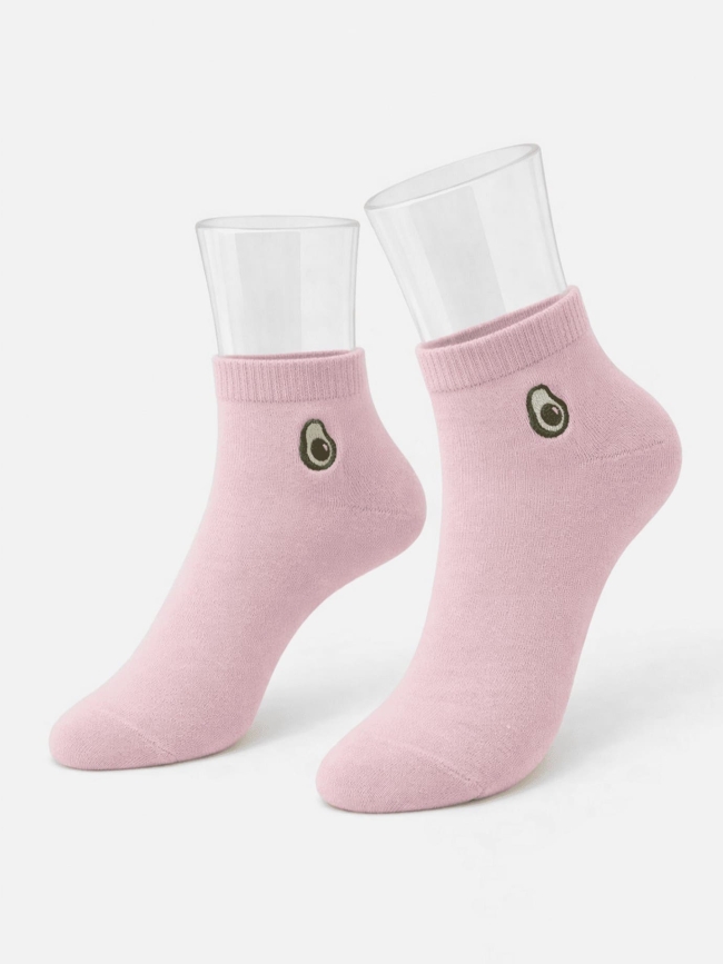 Κάλτσες Γυναικείες Αβοκάντο– Ροζ