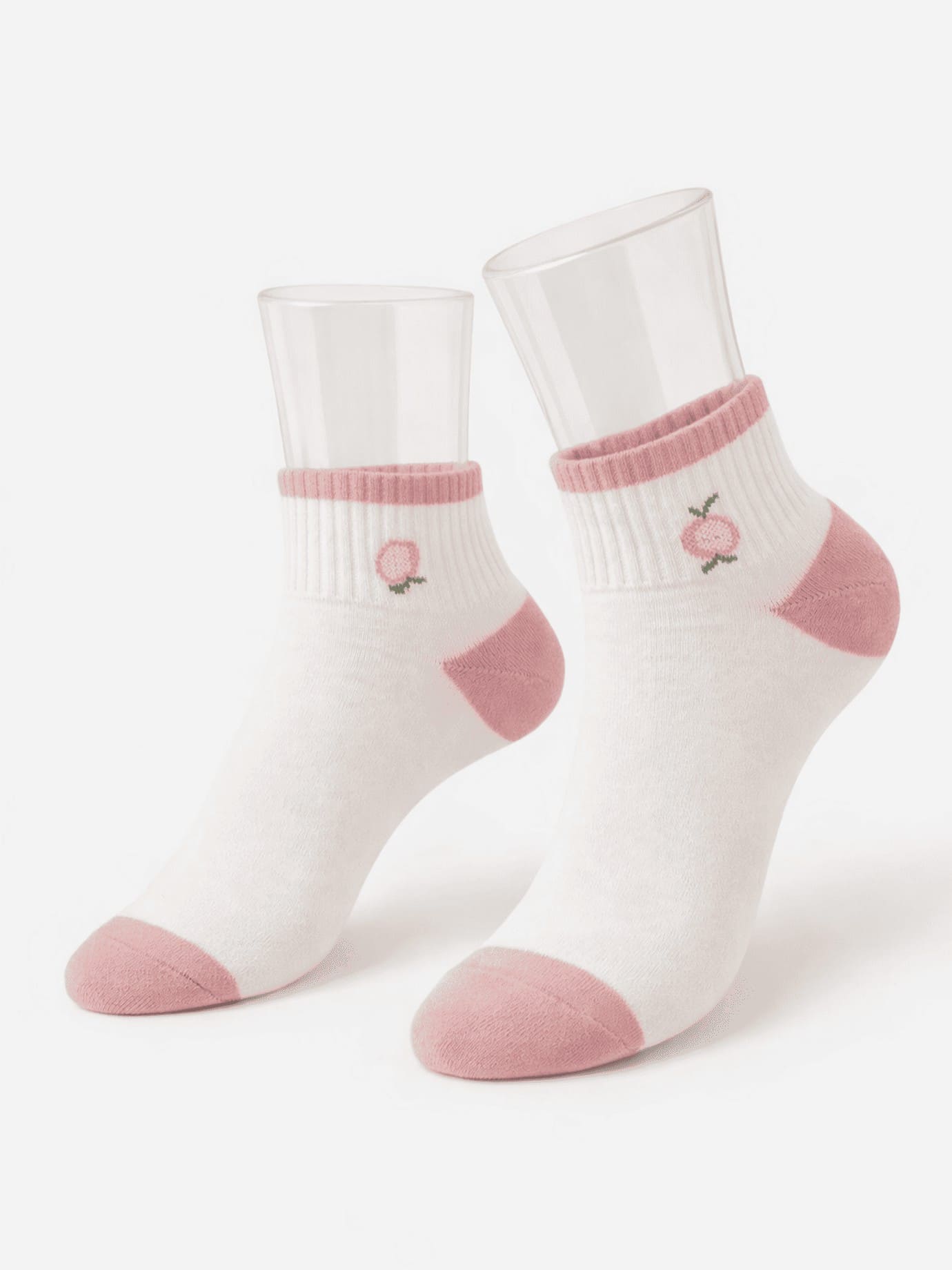 Κάλτσες Γυναικείες Peach– Λευκό Κάλτσες Γυναικείες Peach– Λευκό